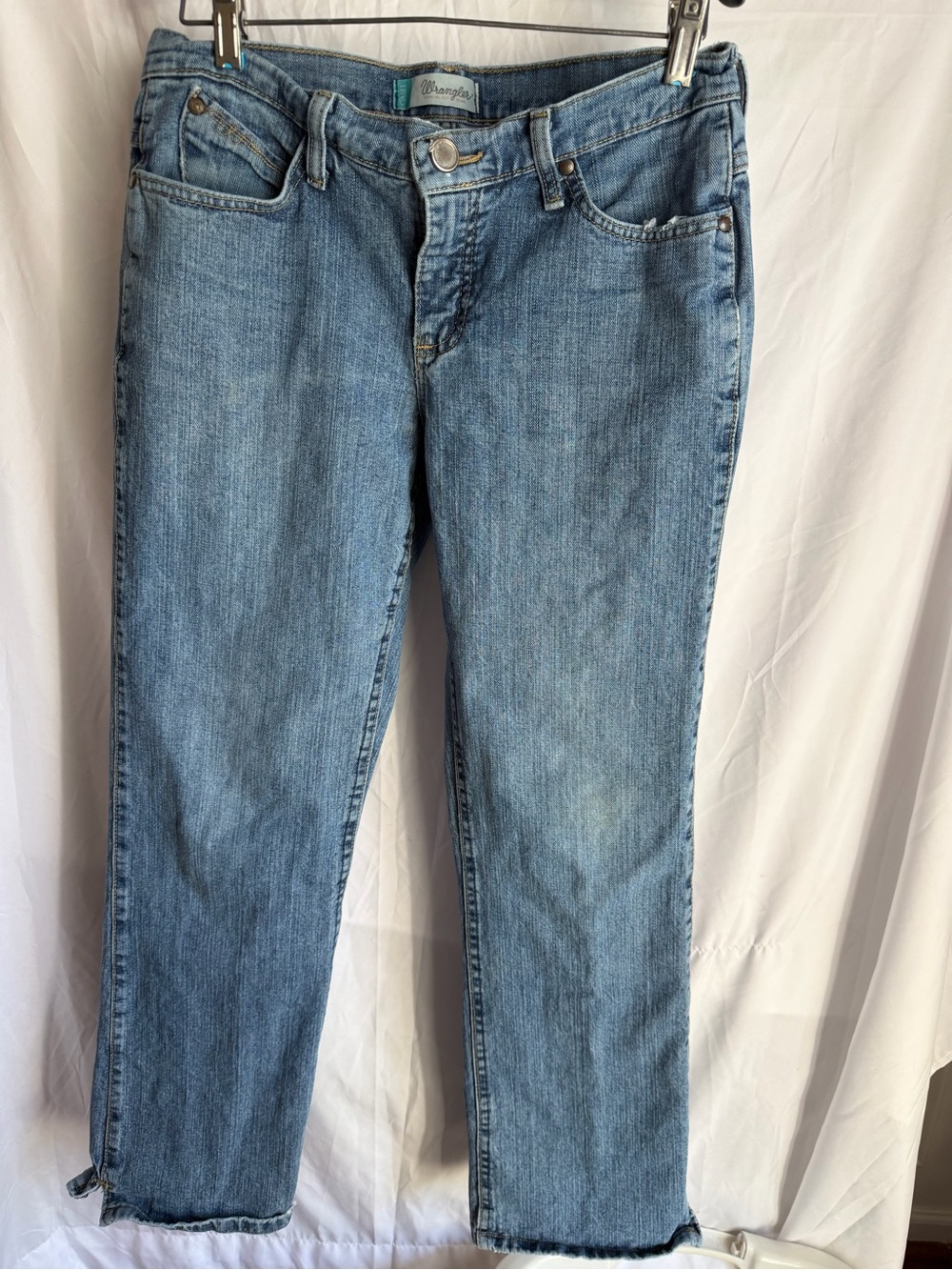 Wrangler CASH Cowgirl Cut Jeans  5/6 x30  Rodeo Slit